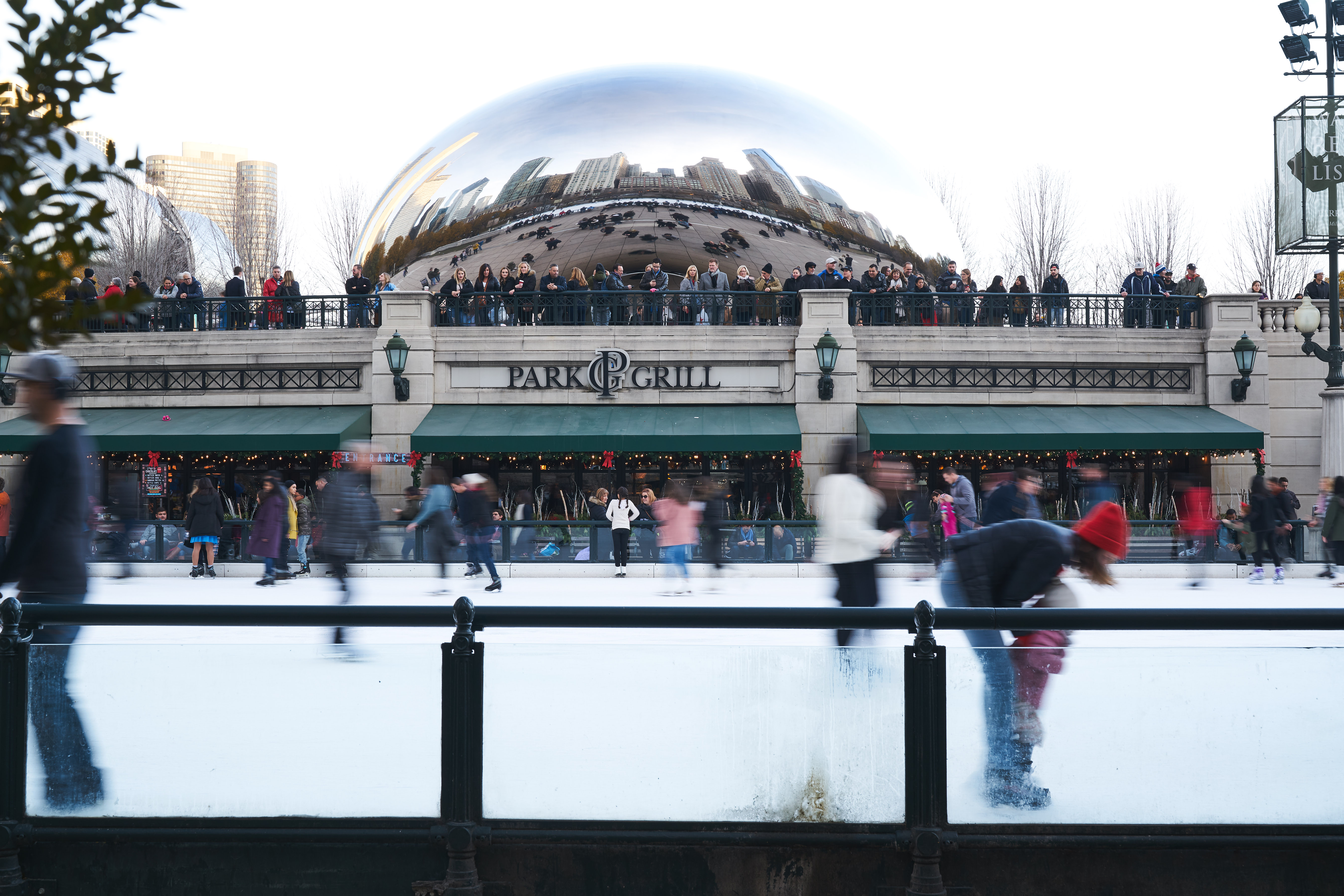 millennium park ice skating