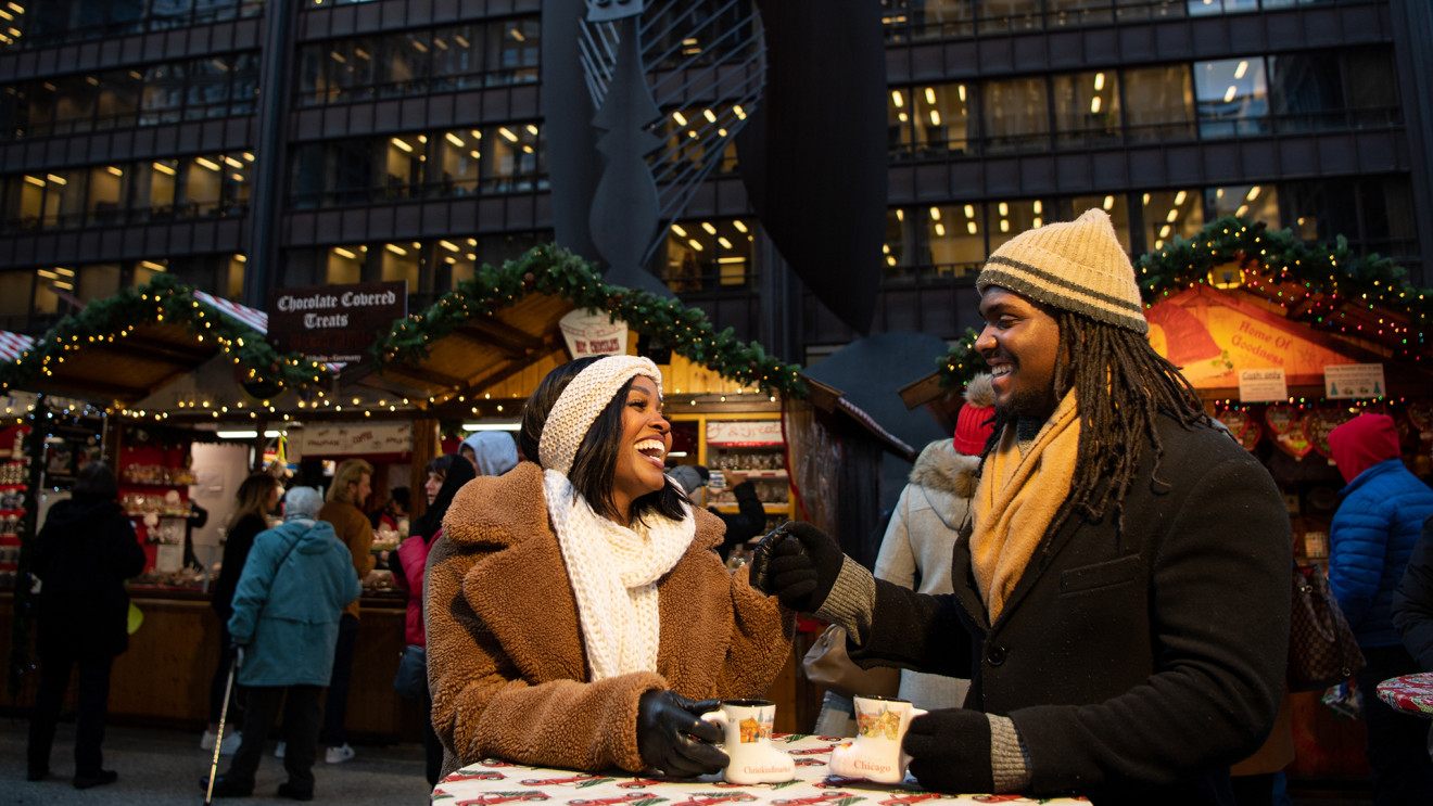 Feel the holiday cheer at the Christkindlmarket