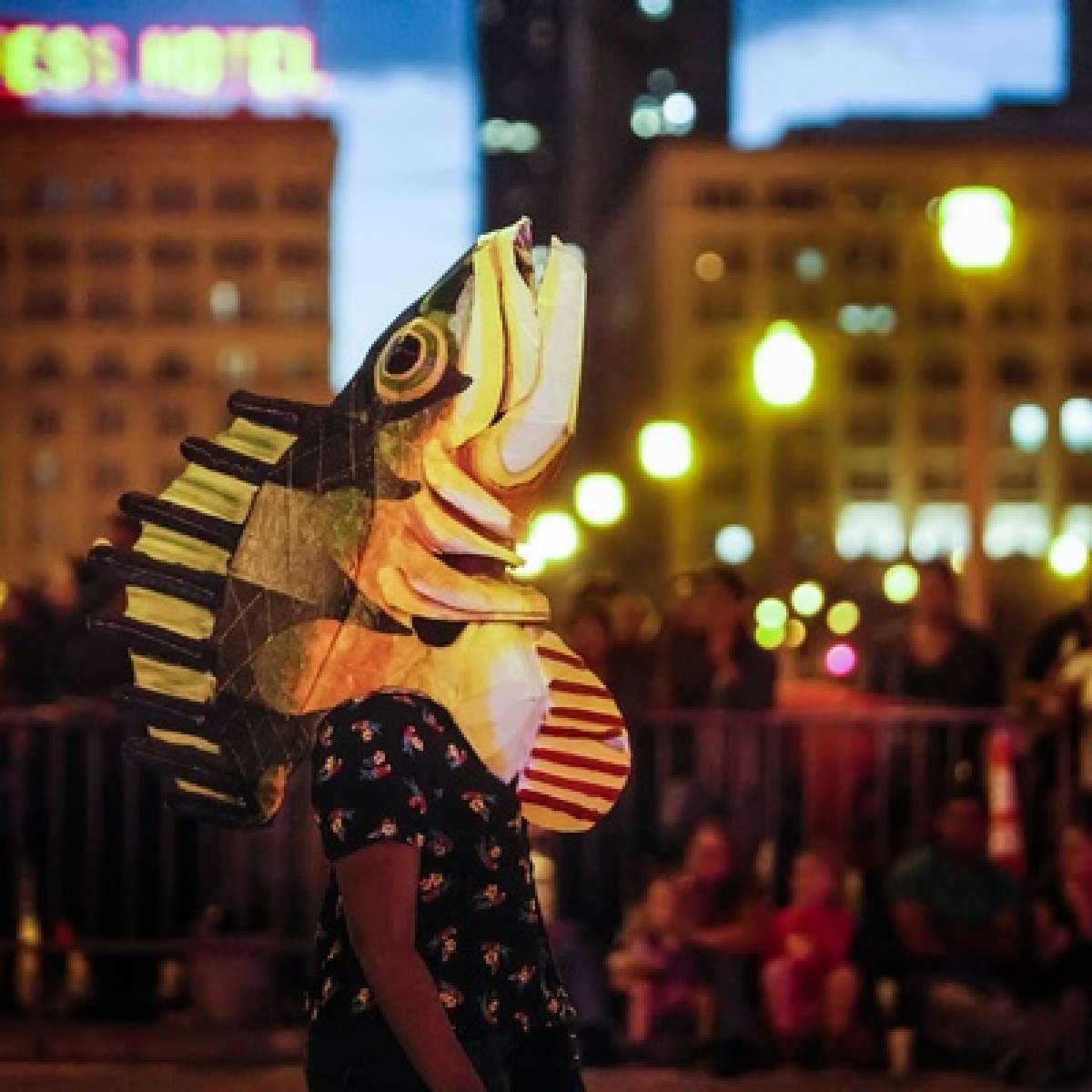 Arts in the Dark Halloween Parade Loop Chicago