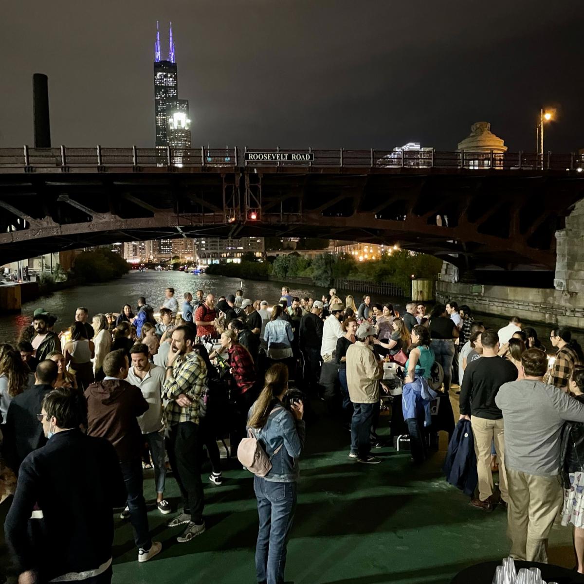 Chicago Cider Week Cider Cruise Launch Party Loop Chicago