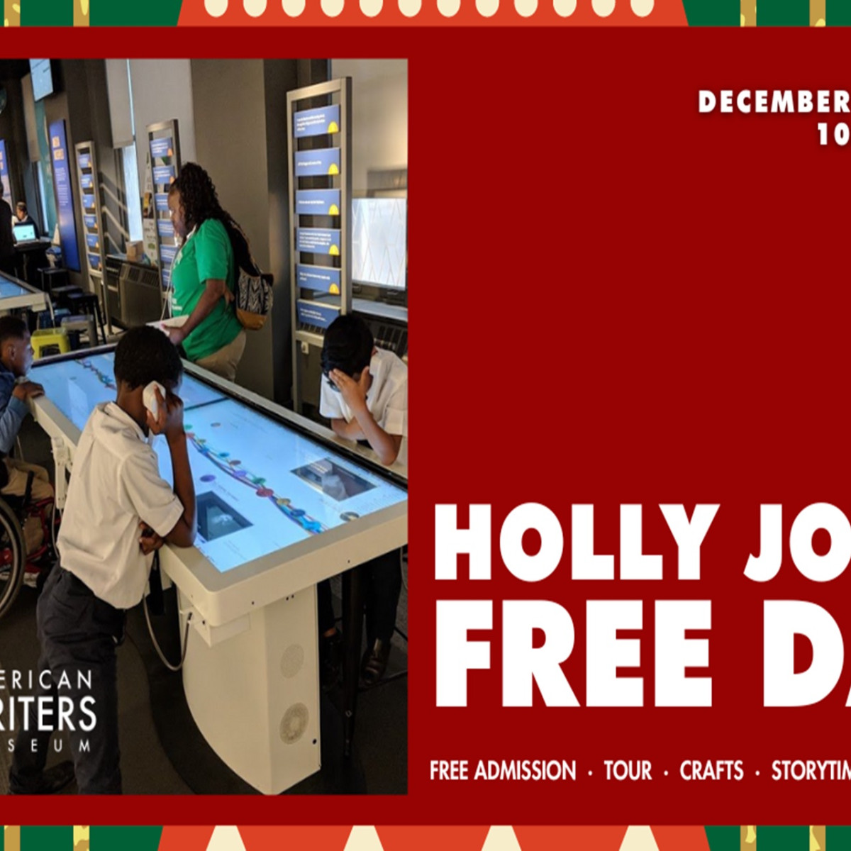 Holly Jolly Free Museum Day Holly Jolly Free Museum Day