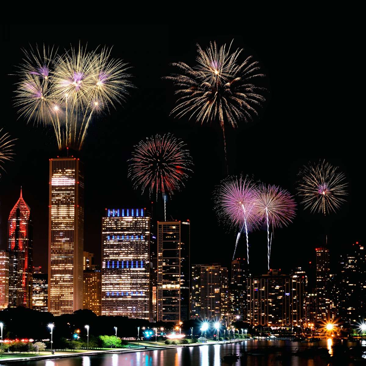 Albums 93+ Pictures What Time Are The Fireworks In Chicago On July 4th