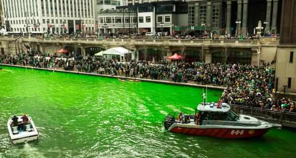 The Chicago Green River Celebrates St. Patrick's Day - Everyone's Irish for  a Day - PhilaTravelGirl