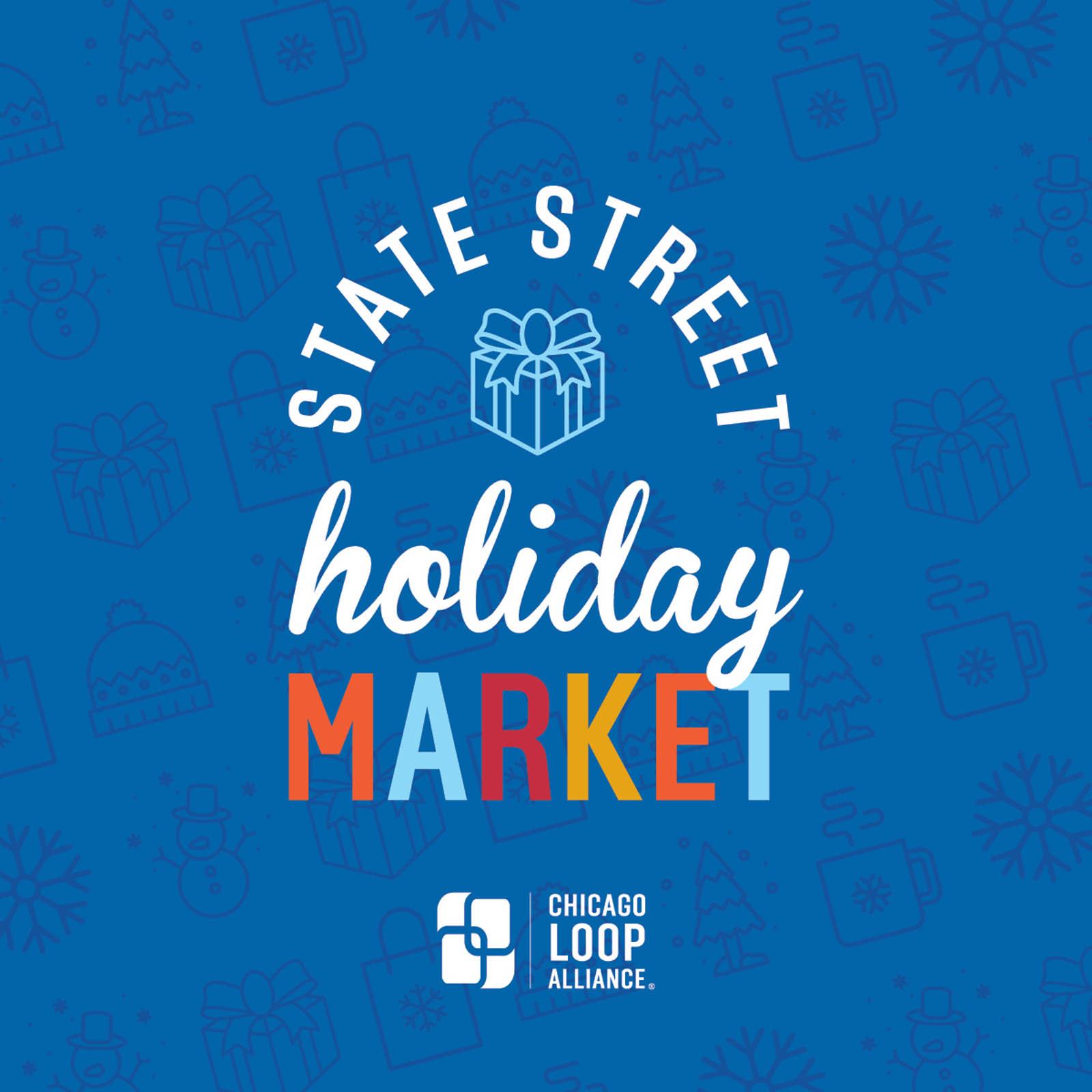 State Street Holiday Market Graphics