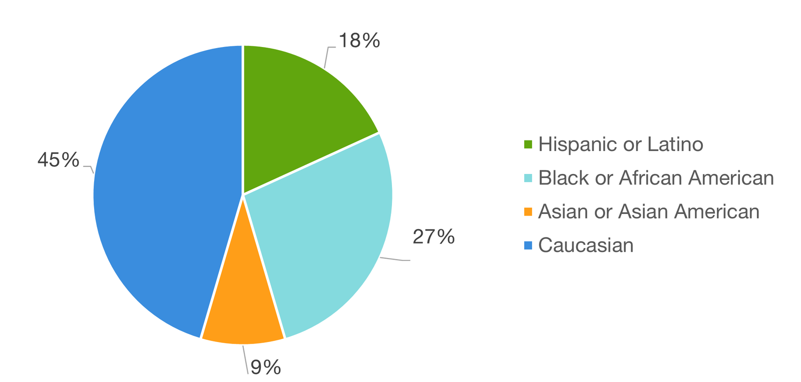 Chicago Loop Alliance Staff Demographics Ethnicity or Race