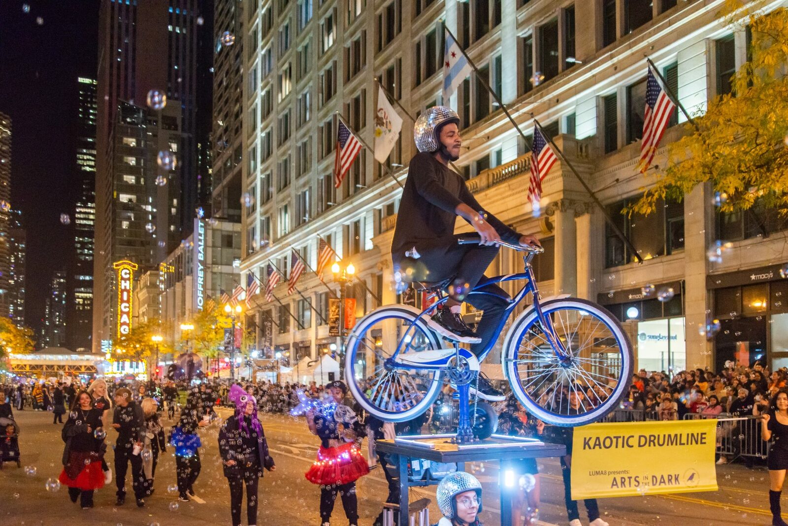 Arts in the Dark Halloween Parade; photo credit Raf Winterpacht