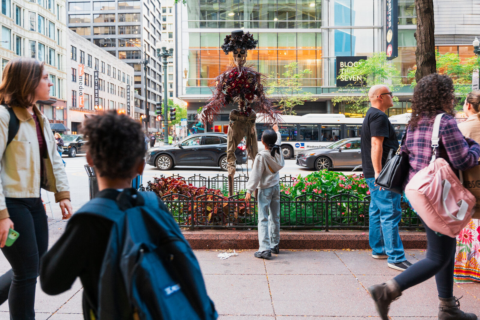 Skeletons on State; photo credit Scott Teresi