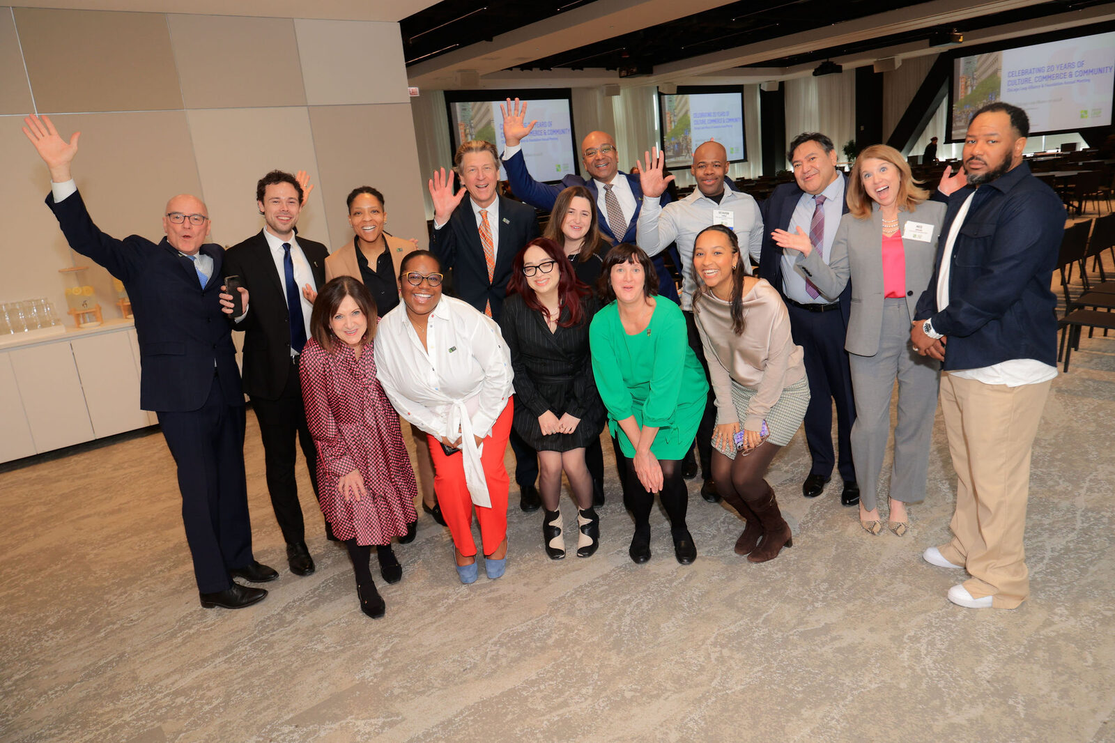 Chicago Loop Alliance Leadership & Staff; photo credit Kyle Flubacker