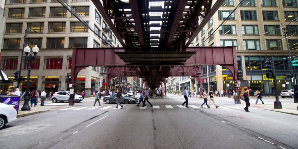 Chicago Loop Alliance transforms vacant Wabash Avenue storefronts through art installations