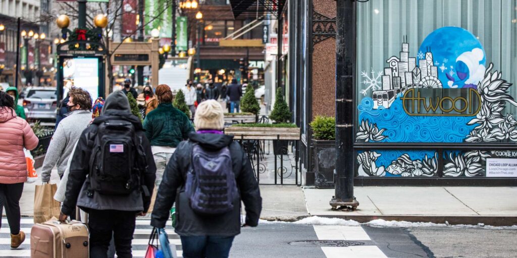 New Chicago Loop Alliance report shows Loop pedestrian activity down 58 percent, vehicle activity down 39 percent in 2020