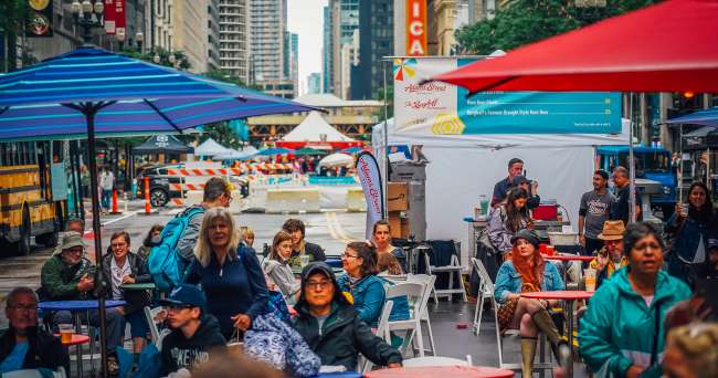 June report on downtown activity shows highest levels for all metrics since before pandemic