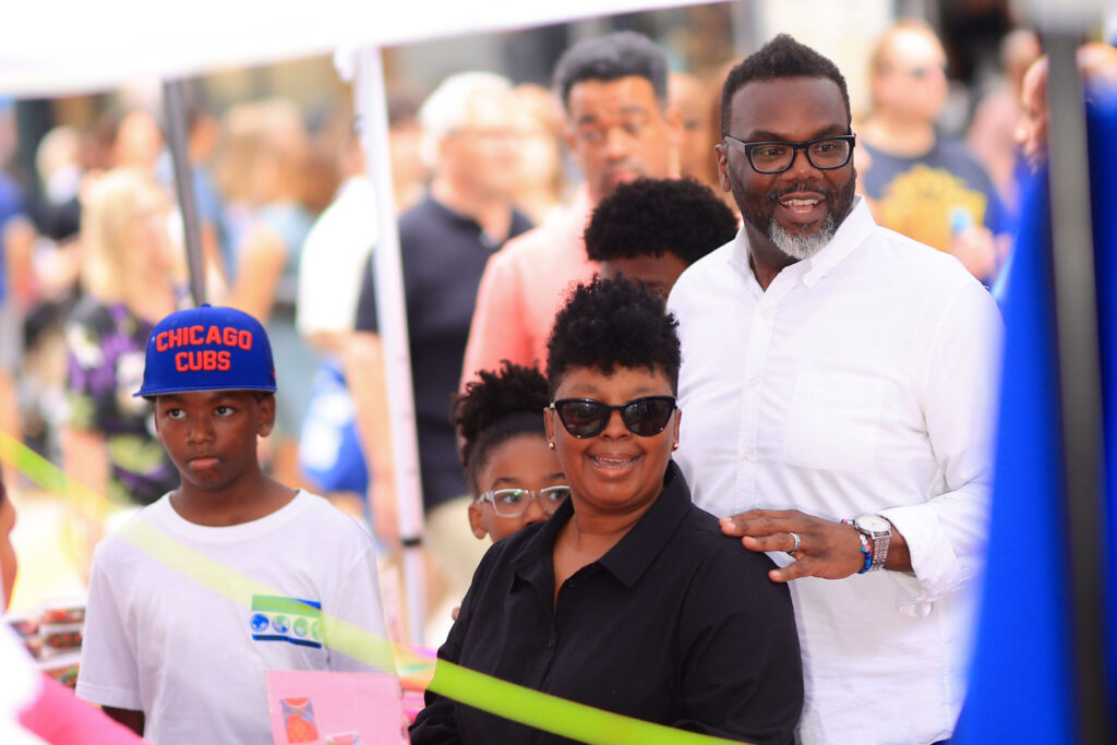 Mayor Brandon Johnson attends final 2023 Sundays on State