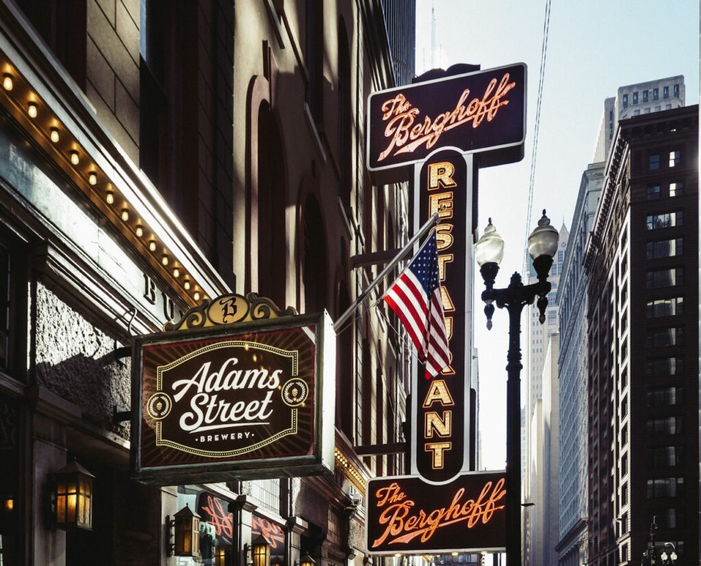 The Berghoff Restaurant & Adams Street Brewery