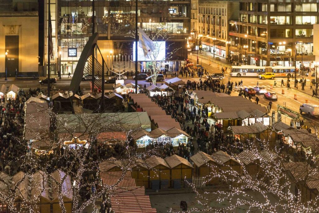 Feel the holiday cheer at the Christkindlmarket