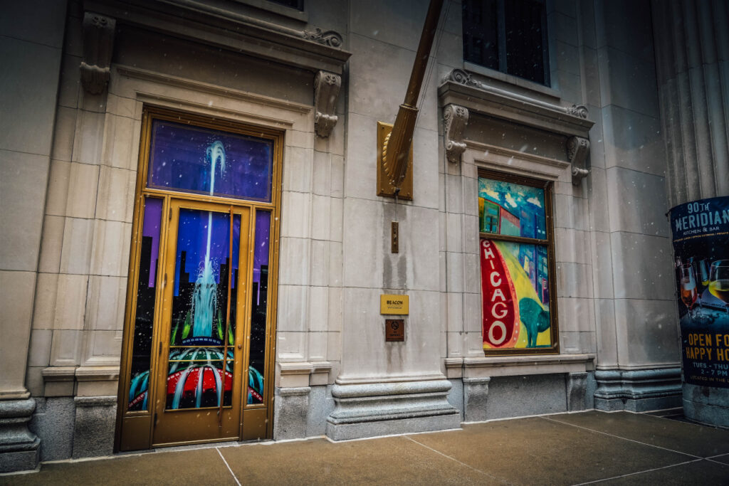 New LaSalle Aglow project illuminates dim corridor