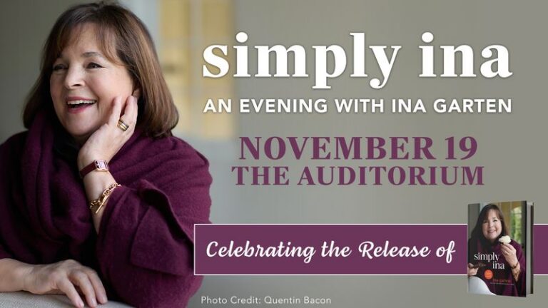 Simply Ina: An Evening With Ina Garten