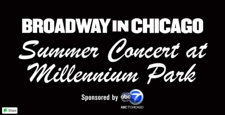 Broadway in Chicago's FREE Summer Concert